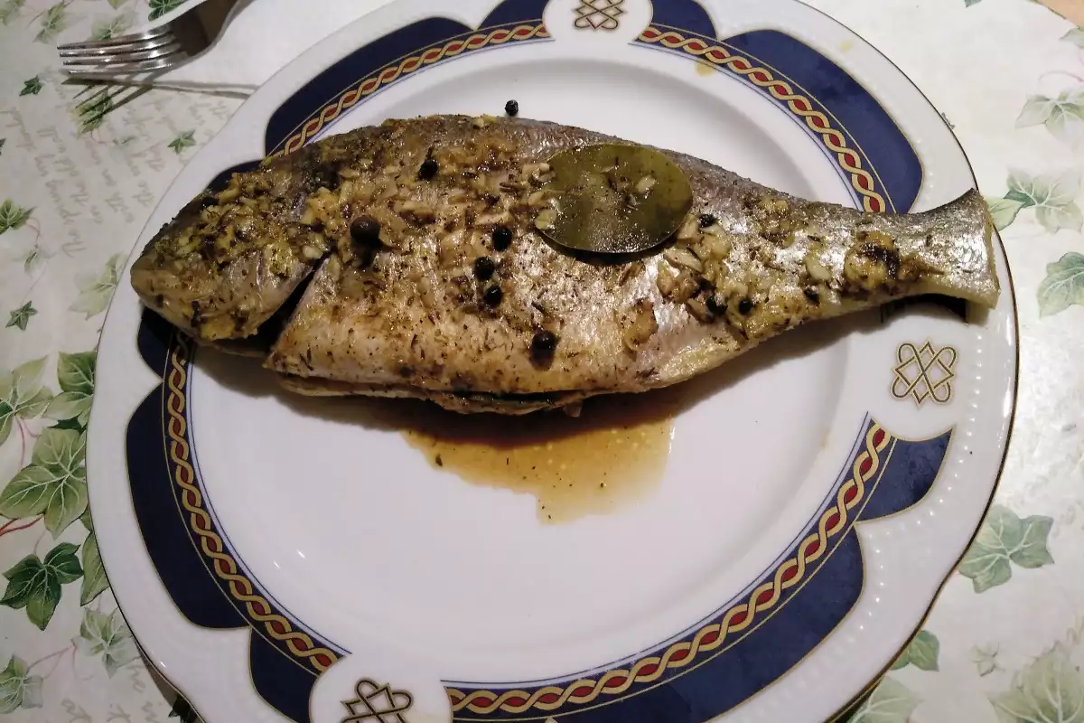 Grilled Sea Bream In Foil Recipe Bonapeti