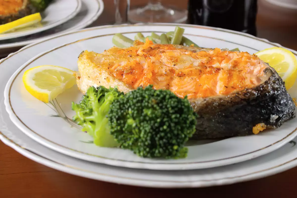 Salmon Steak in the Oven - Recipe | Bonapeti.com