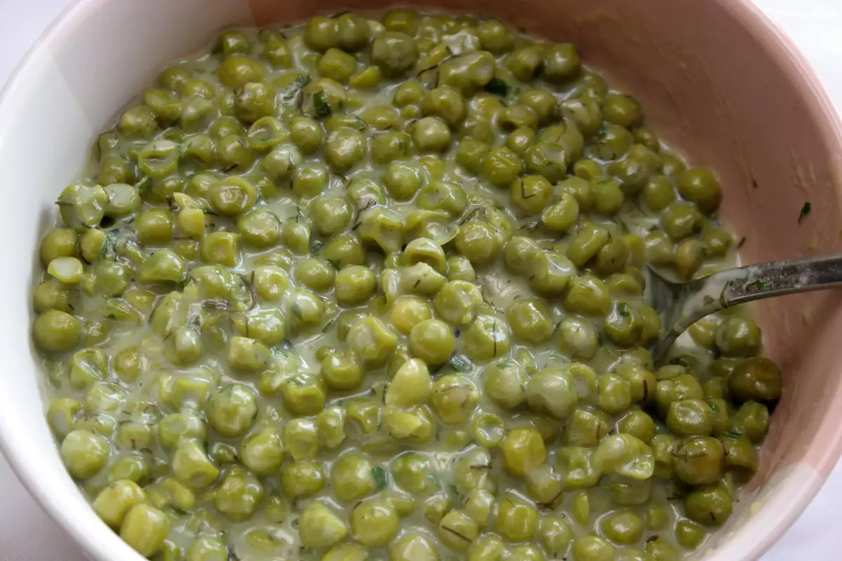 Cream Peas - Recipe | Bonapeti.com