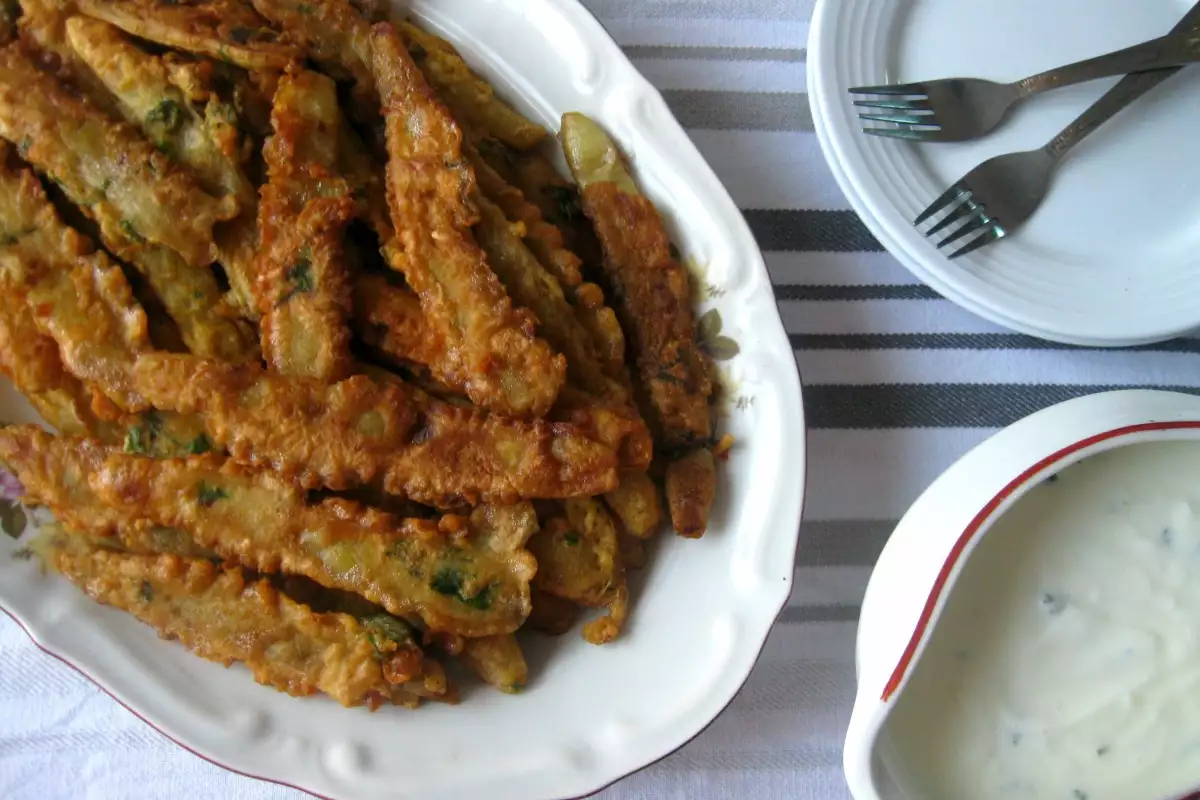 Breaded Green Beans - Recipe | Bonapeti.com