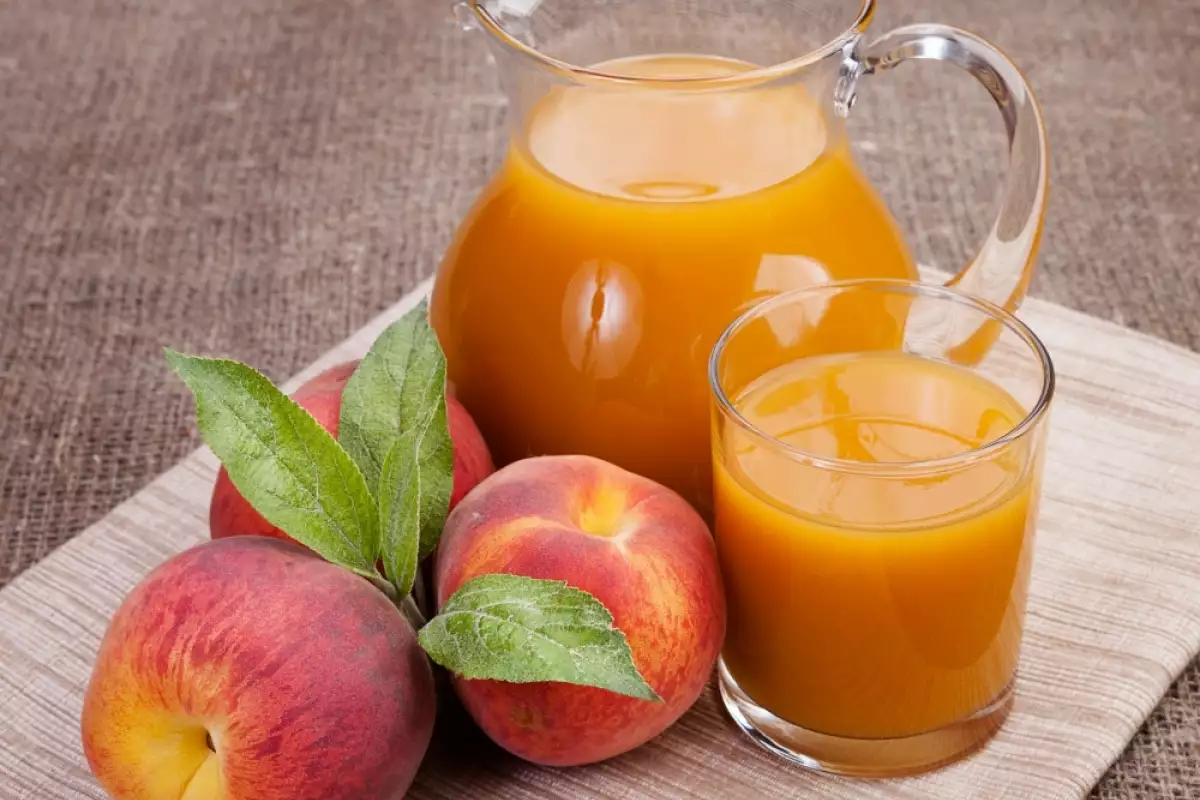 How to Make Peach Juice (Peach Nectar