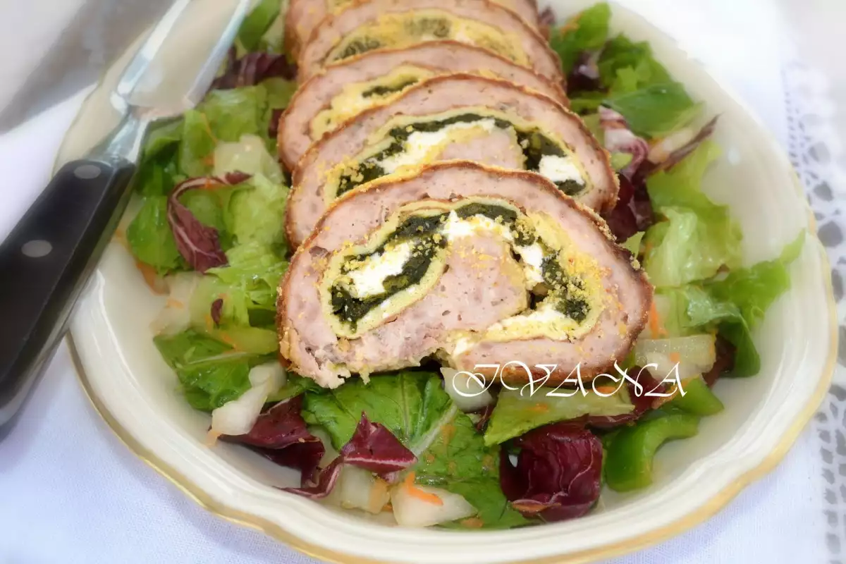 Roast Chicken Roll - Recipe | Bonapeti.com
