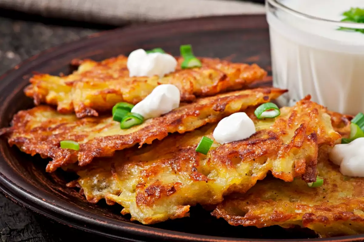 Panfried Potato Hash Browns - Recipe | Bonapeti.com