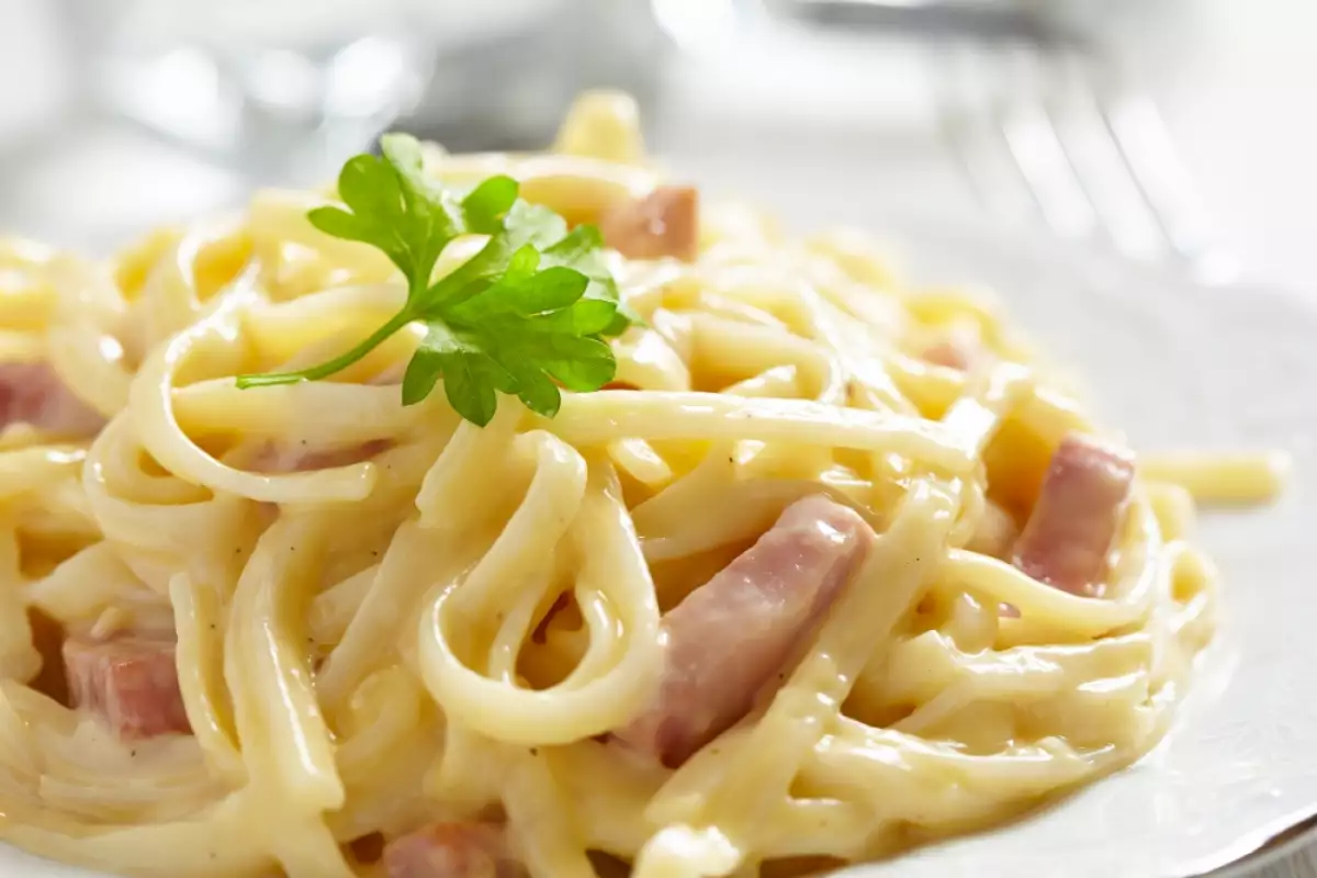 Tagliatelle Carbonara - Recipe 