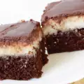 Cake with Chocolate and Coconut