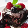 Brownies with Berries