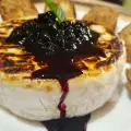 Seared Camembert with Blueberries