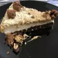 Cheesecake with Hazelnut Tahini and White Chocolate