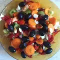 Greek Salad in Jars