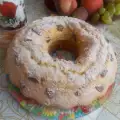 Cake with Turkish Delight and Biscuits