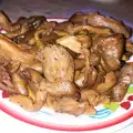 Oyster Mushrooms in Butter