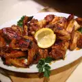 Chicken Wings with Spices and Honey in a Baking Bag