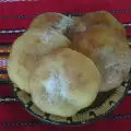 Fried Bread Buns with Powdered Sugar