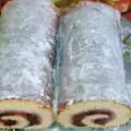 Easy Sponge Cake Roll with Strawberry Jam