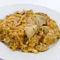 Lamb with a Liver Mix in the Oven