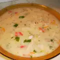 Chicken Soup with Boiled Thickening Agent