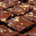 Brownies with Walnuts, Vanilla and Cocoa