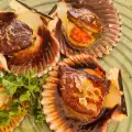 Coquilles Saint-Jacques in a Shell with Foie Gras