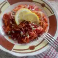 Salad with Beetroots, Apples and Carrots