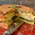 Shepherd's Pie with Spinach, Mushrooms and Ham