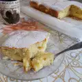 Cake with Vanilla Pudding