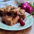 Morello Cherries and Chocolate Cake