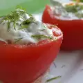 Snow White Salad in Tomatoes