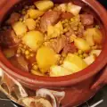 Pork with Peas and Potato Stew