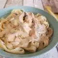 Tagliatelle with Salmon and Cream