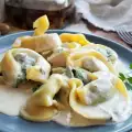 Tortellini with Gorgonzola Sauce