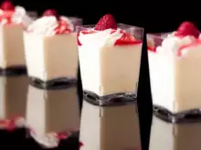 White chocolate mousse