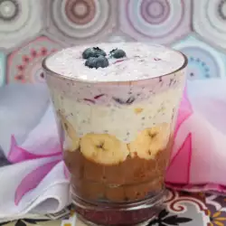 Chia Dessert with Cottage Cheese