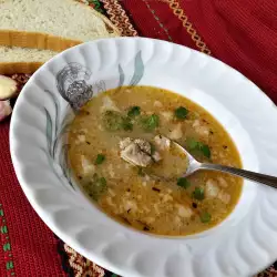 Meat Soup with Lemons