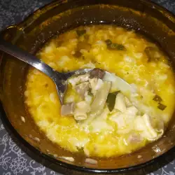 Lamb Soup with garlic