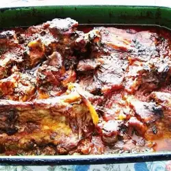 Oven-Baked Lamb with Mint