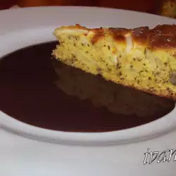 Apple Cake with chocolate