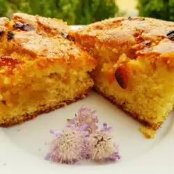 Pastry with Jam and Apricots