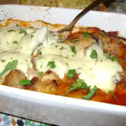 Oven-Baked Chicken Breasts with Mozzarella