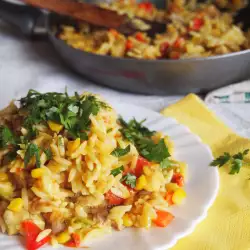 Orzo with Tomatoes