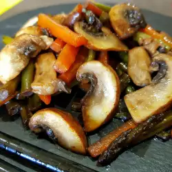 Field Mushrooms with Soy Sauce