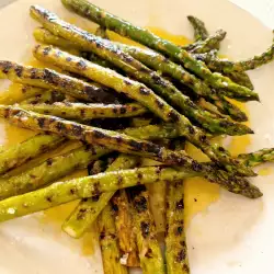 Grilled Green Asparagus