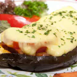 Stuffed Eggplants with olive oil