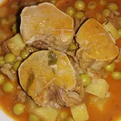 Potatoes with Meat and Peas