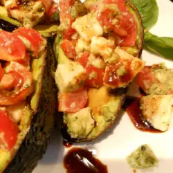 Avocados with Tomatoes