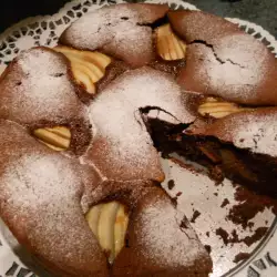 Chocolate Cake with almonds