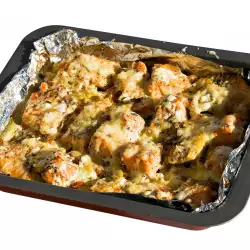 Baked Fish with cheese