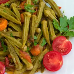 Jarred Okra with Tomatoes