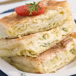 Feta Cheese Filo Pastry with Leeks