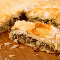 Filo Pastry with Mushrooms