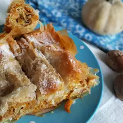 Pumpkin Filo Pastry with Cinnamon